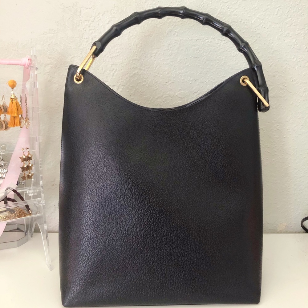 ❌Sold❌VINTAGE Gucci Bamboo Shoulder Bag